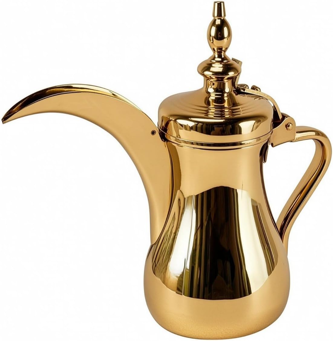 Orientalische Kaffeekanne, Herdgeeignet, 900 Ml, Gold