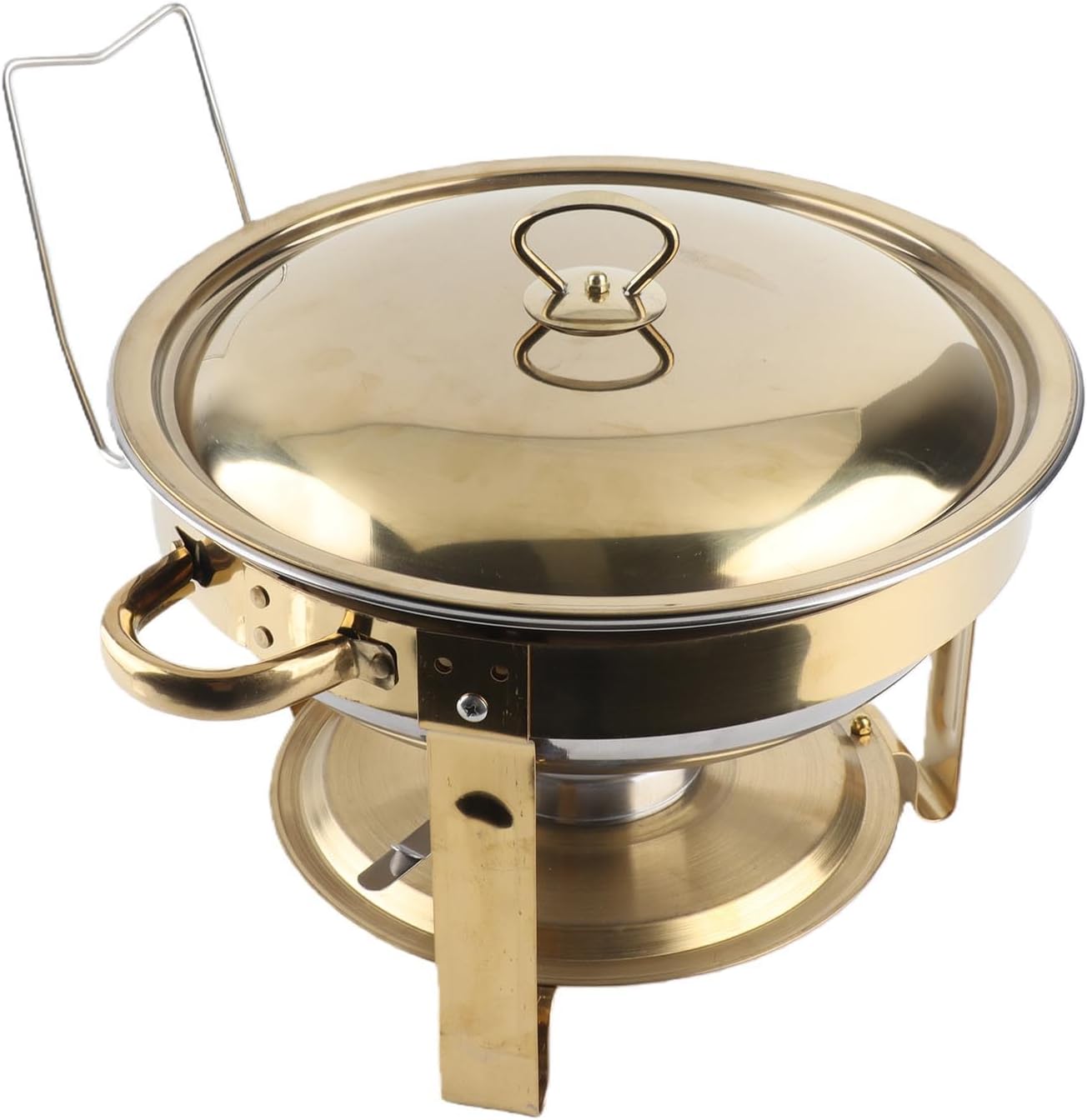 Runde Servierschalen Für Buffets, 4,5 L Edelstahl
