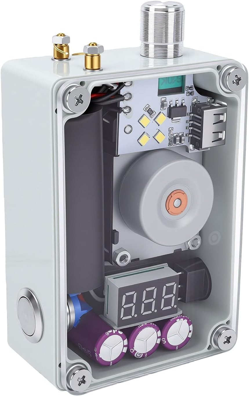 5-in-1-handkurbelgenerator Mit Lcd-bildschirm