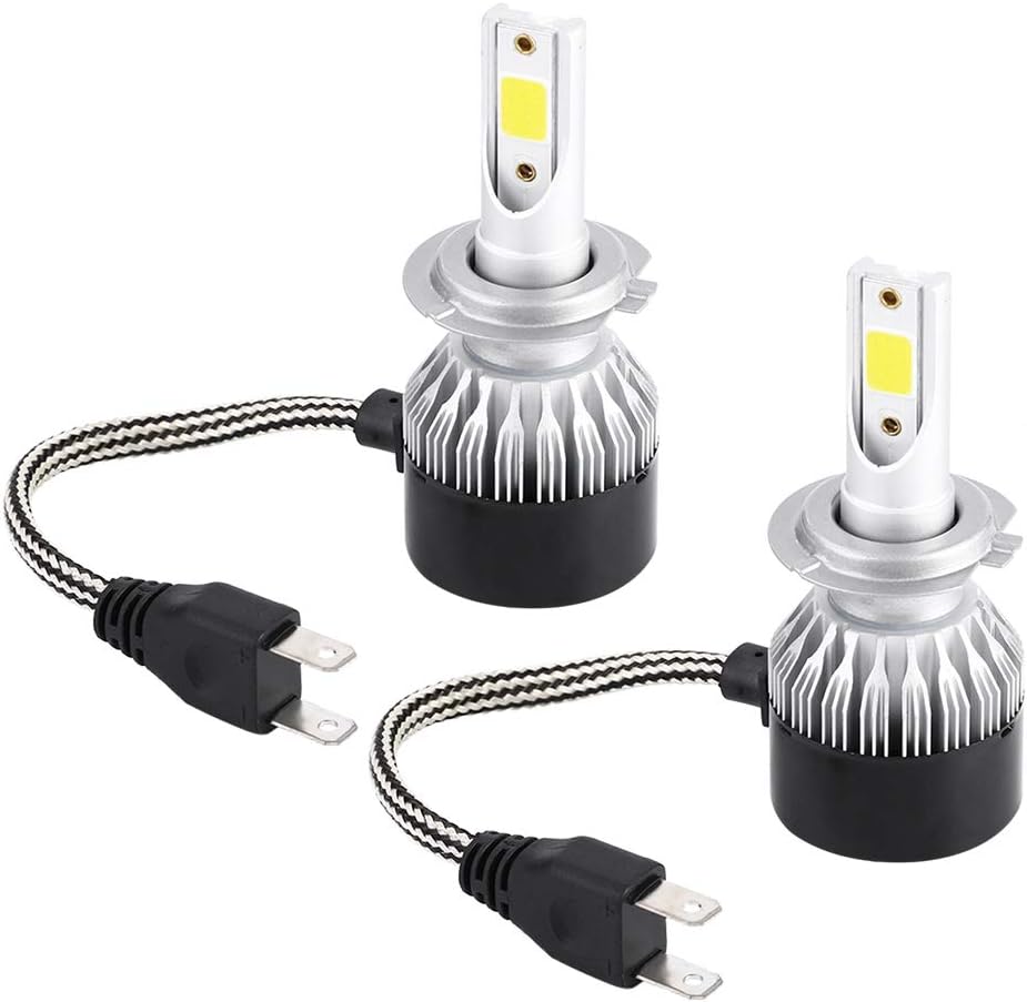 Stück H7 Superhelle Autoscheinwerferlampen Mini-led-scheinwerfer-set 55w 6000k