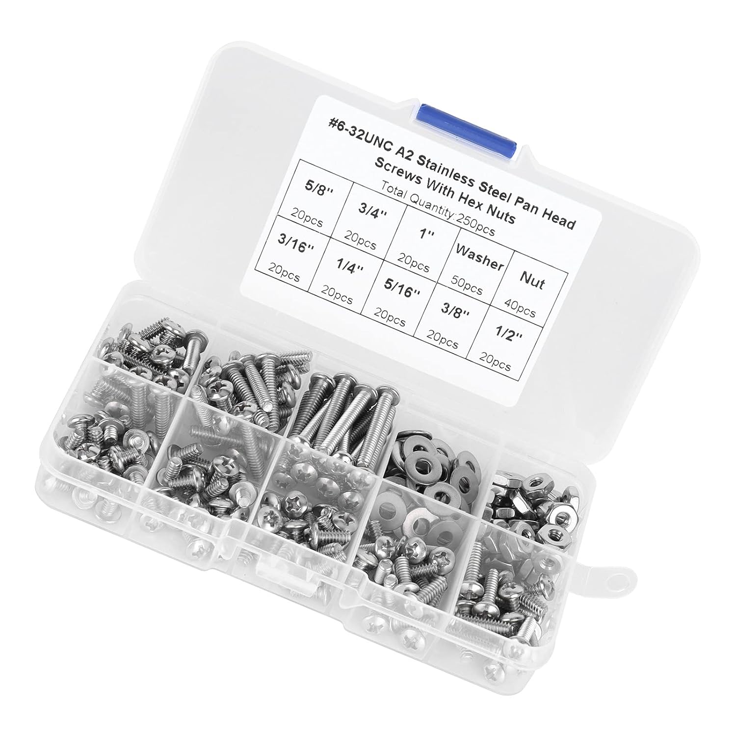 304 Edelstahl-linsenkopfschrauben-set Mit Muttern