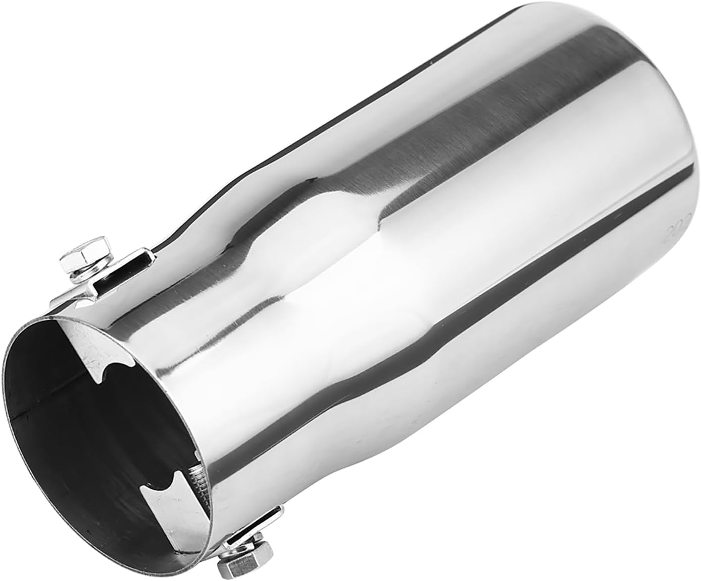 Auspuffendrohr Aus Edelstahl, 55-65 Mm, Zum Aufschrauben (anschluss)