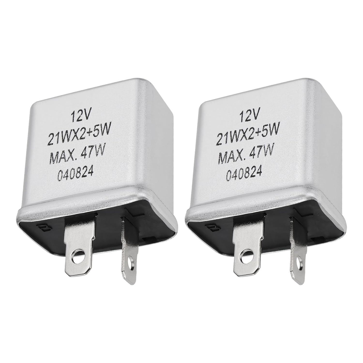 Satz Mit 2 Zweipoligen Blinkrelais 21w X 2 + 5w – Ersatzteil Sfb114, Sfb115, Gfu2124 – Kompatibel Mit Klassischen Mini-modellen, Mgb Und Triumph