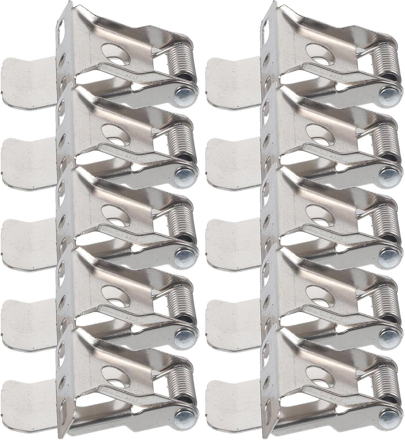 Silberne Eisenfederklemmen Für Einfache Und Stabile Montage 20 Schlichte Und Leichte Einbaustrahler Und Downlights