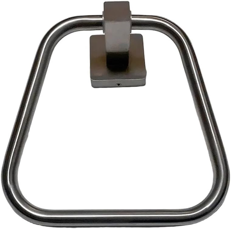 Runder, An Der Wand Montierbarer Handtuchring Fürs Badezimmer (silber)