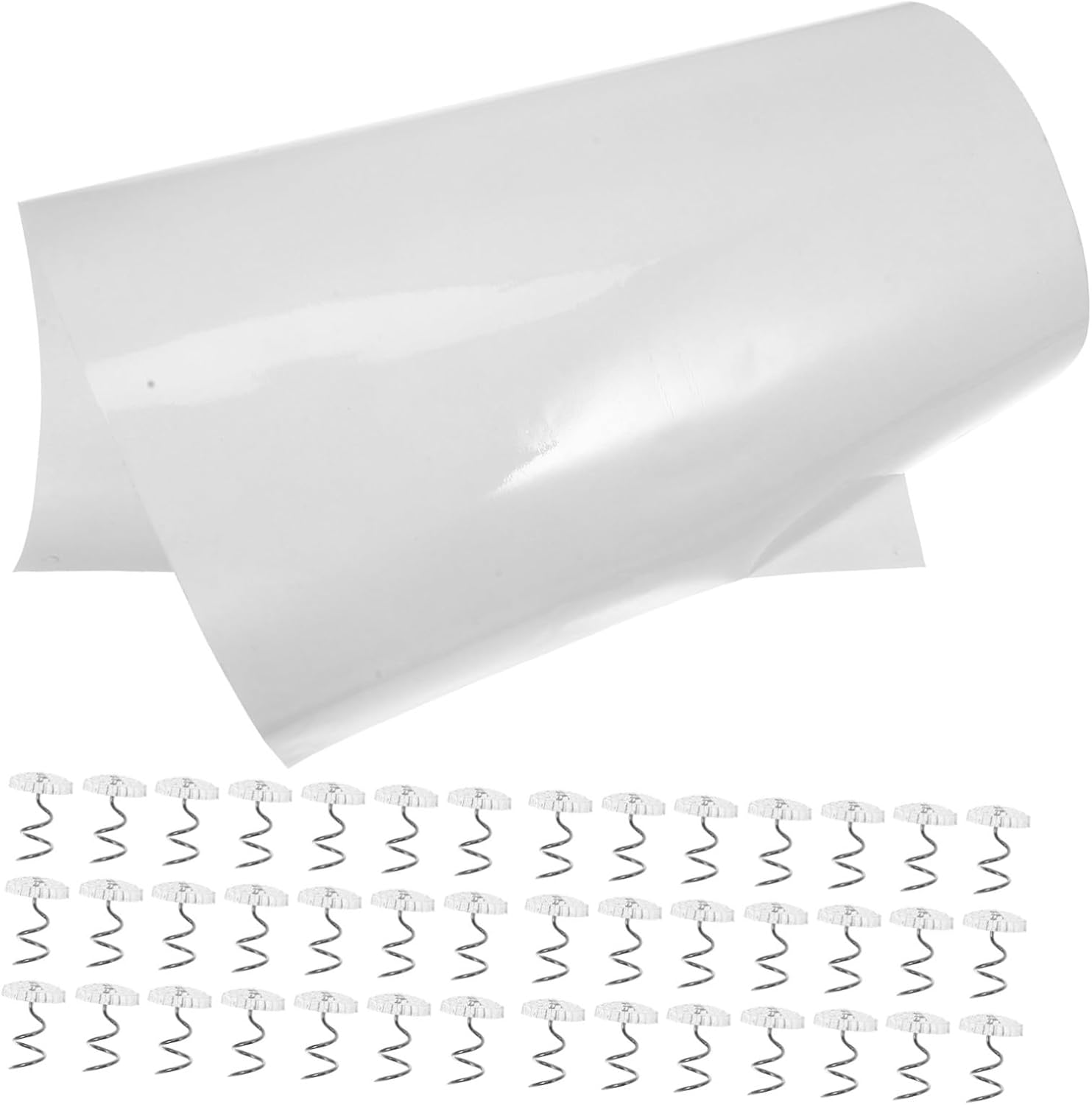 Silberner Pvc-katzensofaschutz, Dicke Klebefolie, 1 Set
