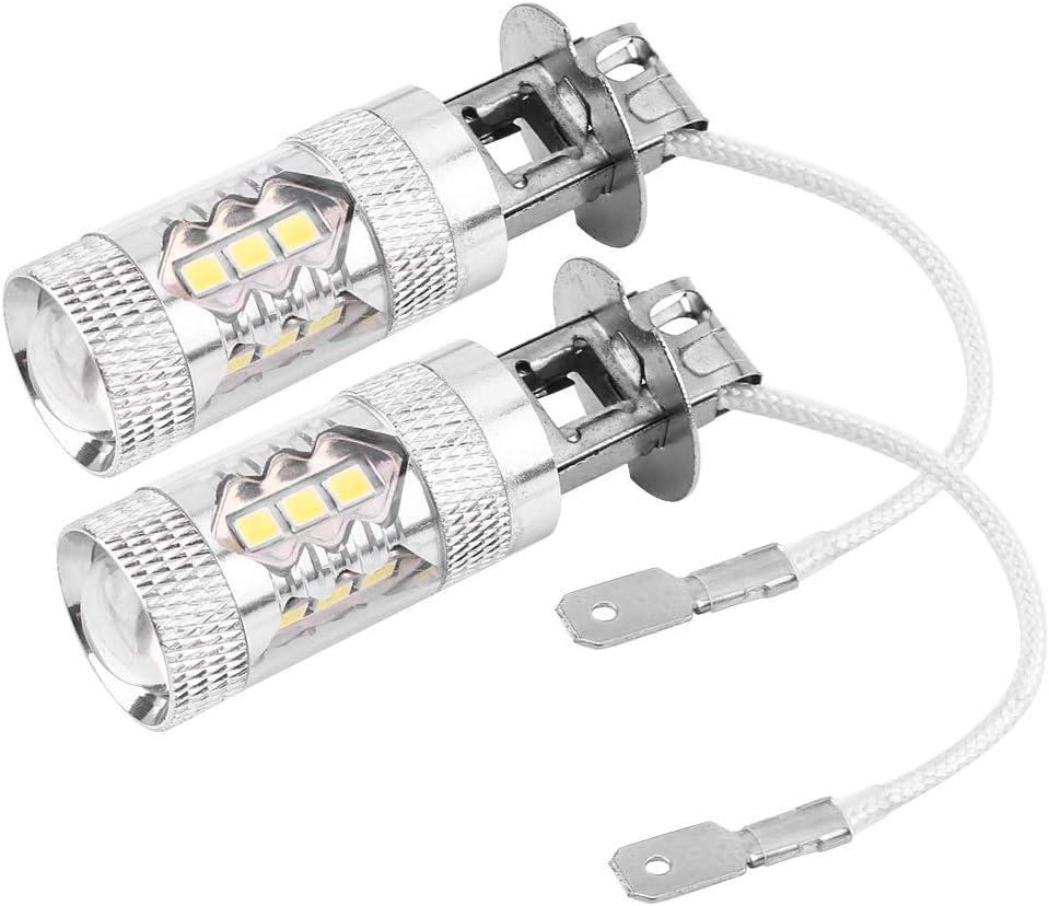 Led-brennstofflampen H1 H3, 2er-pack, 12 V/24 V, 10 W, 6500 K