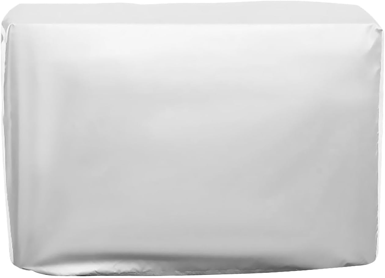 Silberne Polyester-außenabdeckung Für Klimaanlagen, Rundumschutz, Robust Und Langlebig, Ideal Für Urlaub, Schutz Vor Staub, Regen Und Sonne