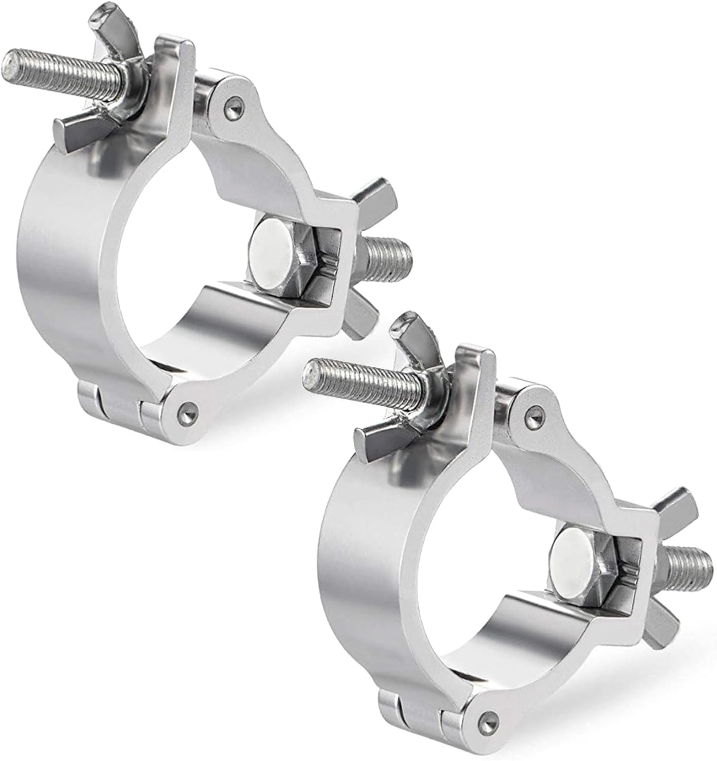 Set Mit 2 Montagehalterungen Für Bühnenbeleuchtung – 25–30 Mm – Tragkraft 100 Kg – Beleuchtungszubehör Für Mobile Bühnenbeleuchtung