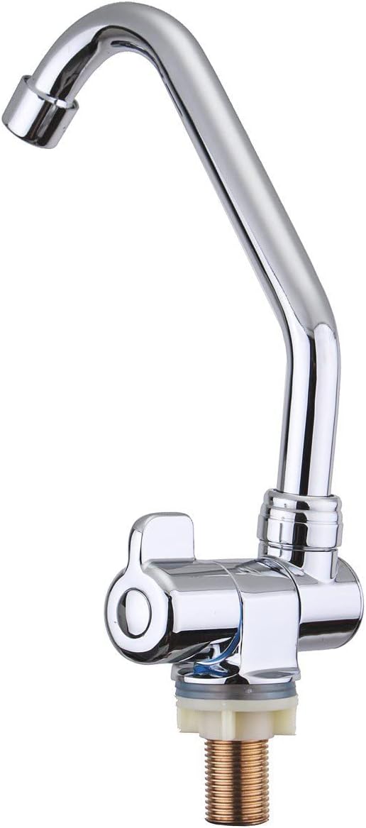 Klappbarer Wasserhahn Für Wohnmobile – Ein Drehbarer Griff – Küchenarmatur Aus Kupfer Für Kaltwasser