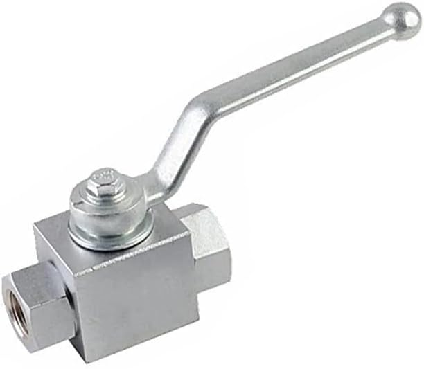 2-wege-hydraulikventil G3/8", Hochdruck-hydraulikkugelventil Aus Kohlenstoffstahl, Dicke Schnittstelle Für Industrielle Und Allgemeine Fluidsteuerungssysteme