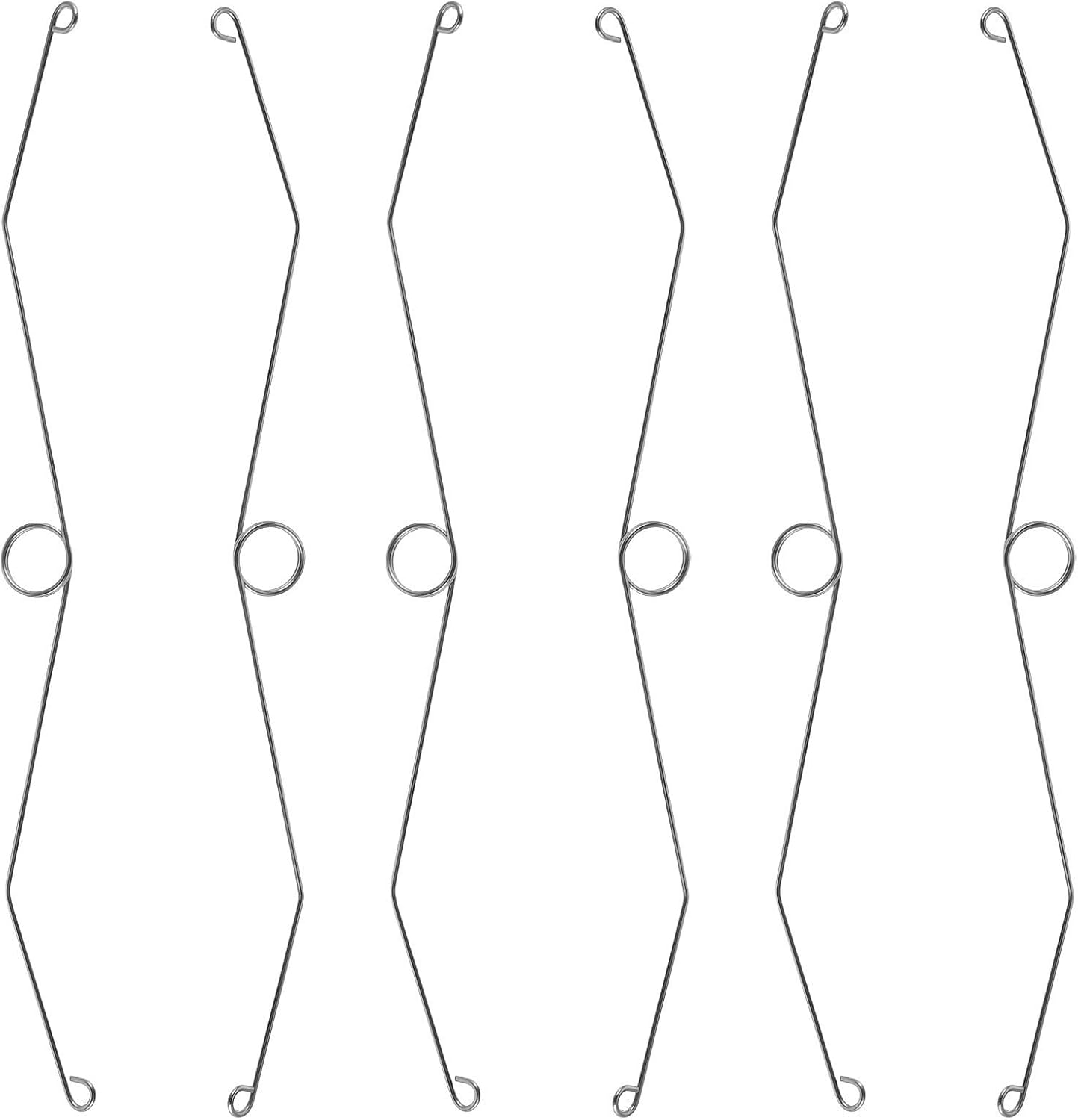 Set Mit 6 Edelstahlfedern Für Badezimmerlüfter, Badezimmerzubehör Für Einfachen Austausch Und Stabile Leistung