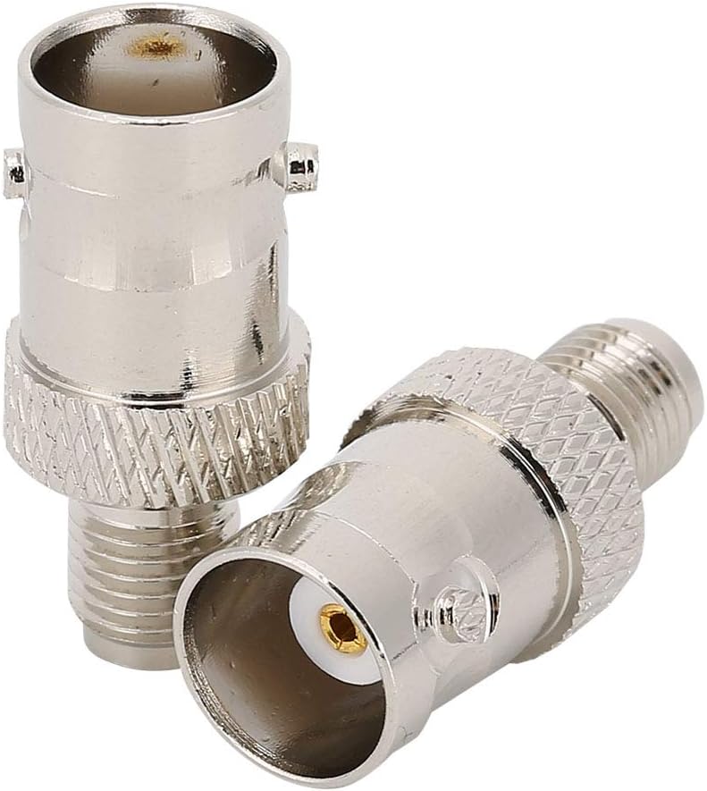 Sma-auf-bnc-auf-kk-adapter, 2er-pack, Für Digitale Wlan-kommunikationssysteme, Koaxialkabel Mit Messingbeschichtetem Stecker