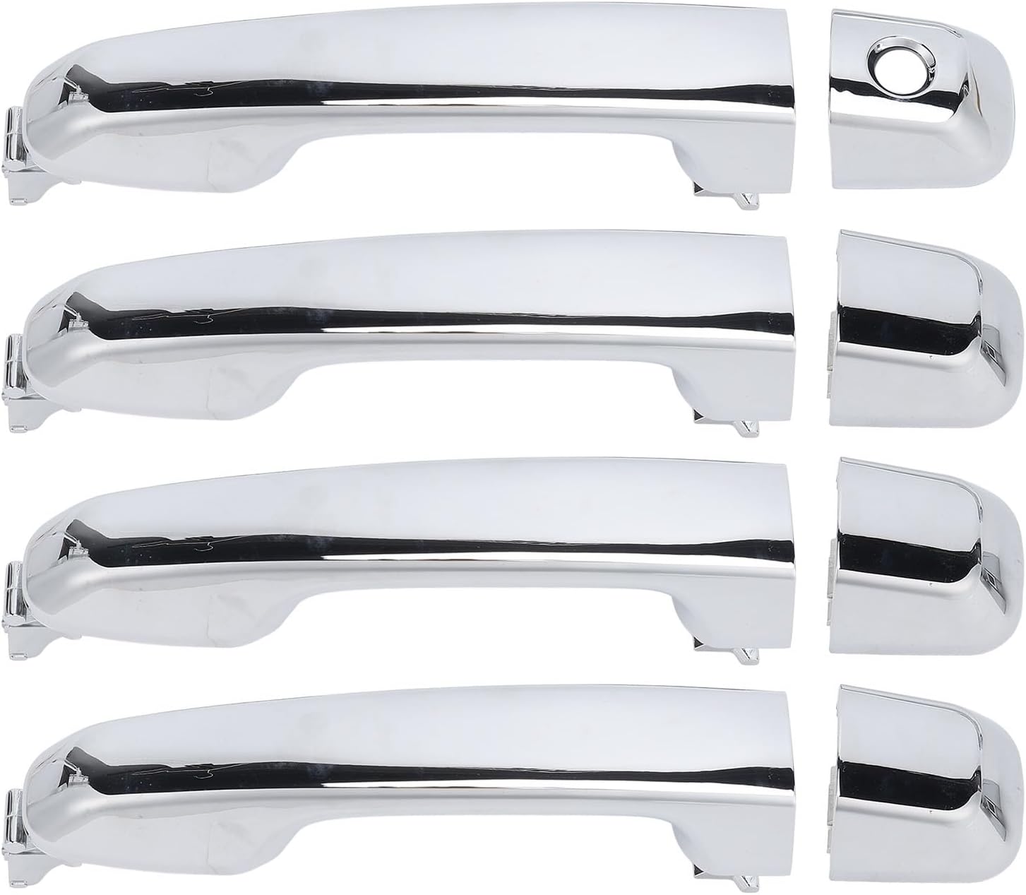 Türgriffset Außen In Chrom, Türgriff In Chrom Für N280 (2010–2024), Gx460 Und Urj150 (2010–2023), Ersetzt Die Teilenummern 69211, 60090, 69250, 60010, 69211, 60070, C0, 69217 Und 60150.