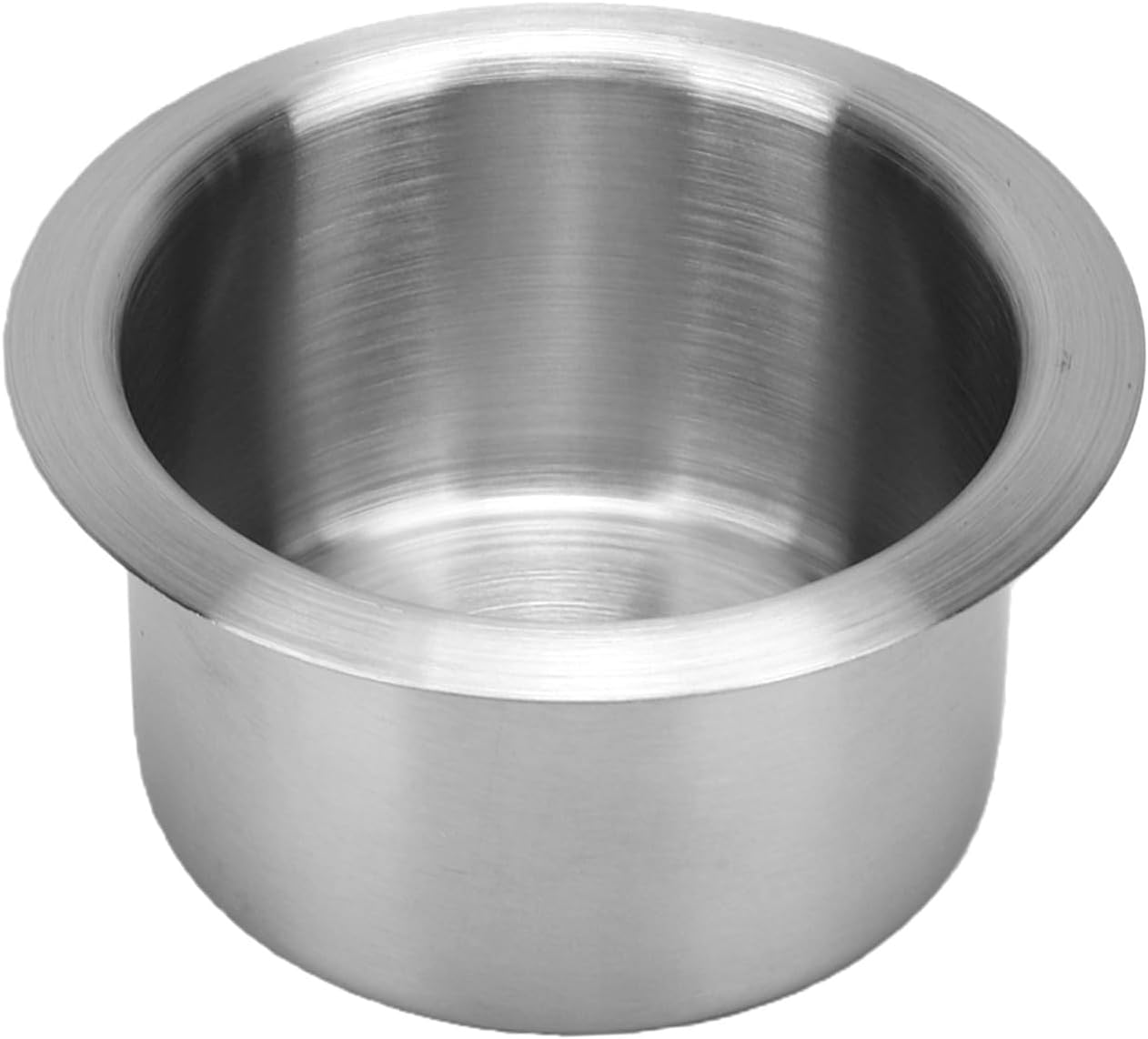 Einsatz Für Becherhalter Aus Seewasserbeständigem Edelstahl 304 Für Boote, Yachten, Wohnmobile, Lkws, Pkws, Sofas, Stühle Und Tische, 85 Mm Innendurchmesser