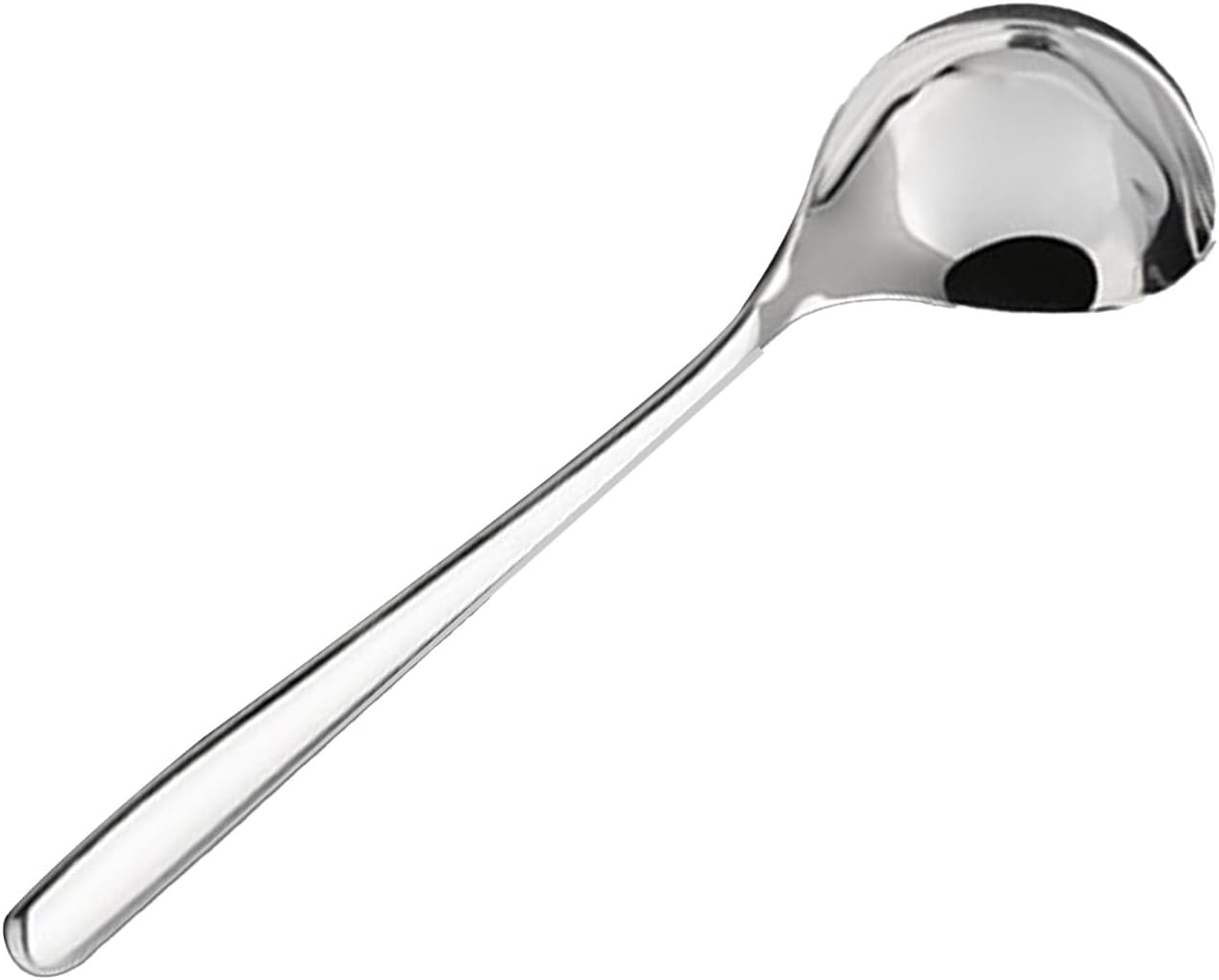 Suppenlöffel, Suppenkelle Aus Edelstahl, Stabiler Servierlöffel Mit Ergonomischem Griff Und Spülmaschinenfest, Ideal Für Suppen, Eintöpfe, Chili Und