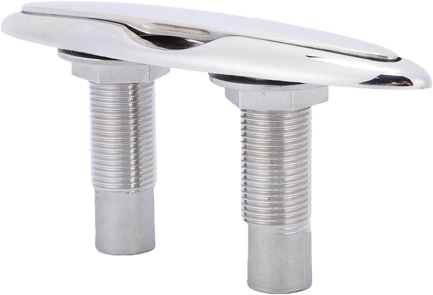 Versenkbare Bootsklampe Aus Edelstahl 316, Flächenbündig Montiert, Ausziehbare Dockklampe Mit Hochglanzpolierter Trägerplatte Für Boote, Yachten Und Pontons