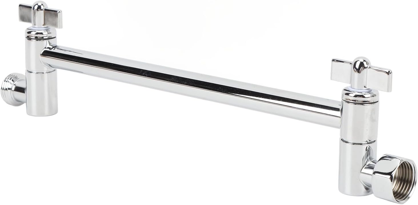 Duschkopf-verlängerungsarm, Duscharmverlängerung Aus Edelstahl, Verstellbare Duschkopf-verlängerungsstange Mit Stabilem Verriegelungsgelenk, Ideal Für Universal-duschköpfe