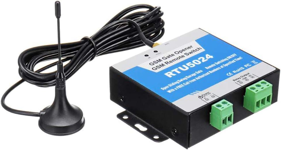 Gsm-fernbedienung Für Garagentoröffner, Quadband 850/900/1800/1900 Mhz, Gebührenfrei Und Mit Sms-bestätigung Für Den Garagentorzugang