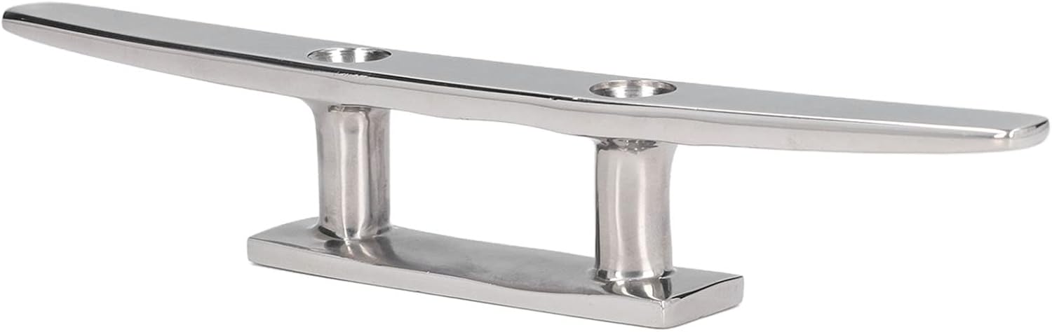 Decksklampe Aus Edelstahl 316, 10 Zoll Flach