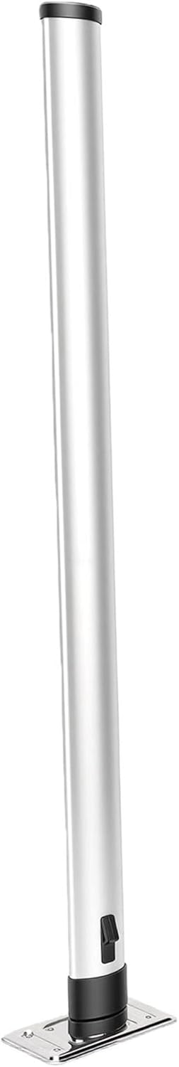 Klappbarer Tischfuß Aus Aluminiumlegierung, 72 Cm Hoch, Einfache Montage Für Anhänger, Reisen, Wohnmobile, Innenmontage