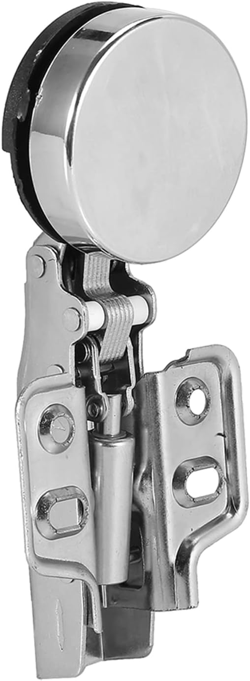 Soft-close-scharniere, 2er-set Selbstschließende Türscharniere Aus Kaltgewalztem Stahl Mit Schrauben Für Küchenschränke Und Kleiderschränke Aus Glas