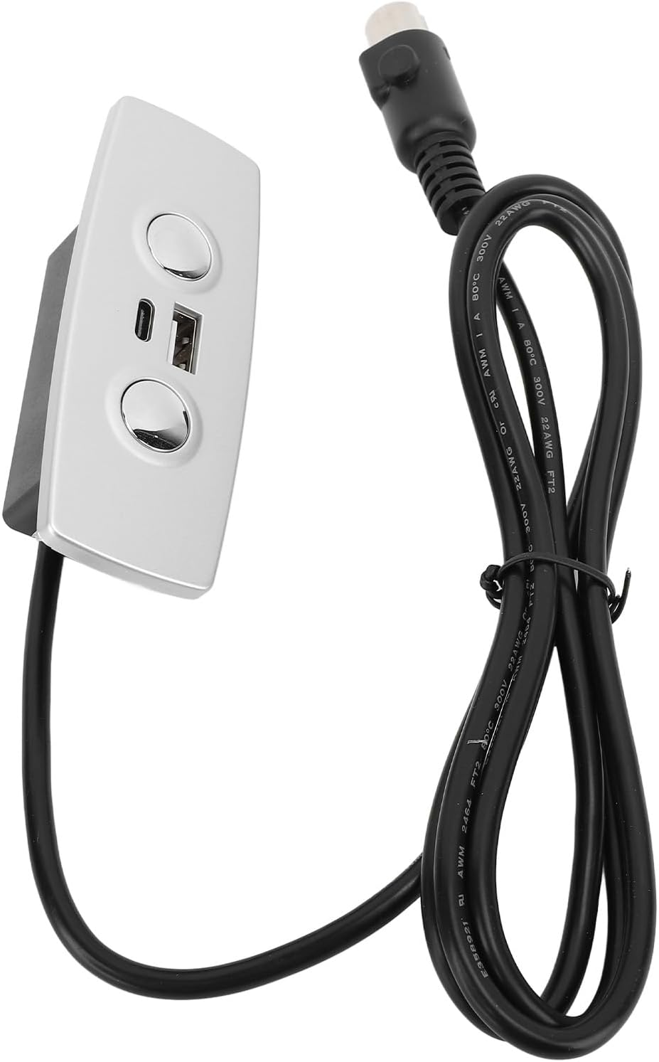 Ersatz-controller Für Relaxsessel, 2-tasten-bedienfeld, 5-poliger Usb-typ-c-anschluss, Manueller Ladeschalter, Universelle Manuelle Steuerung Mit 12–29-v-eingang