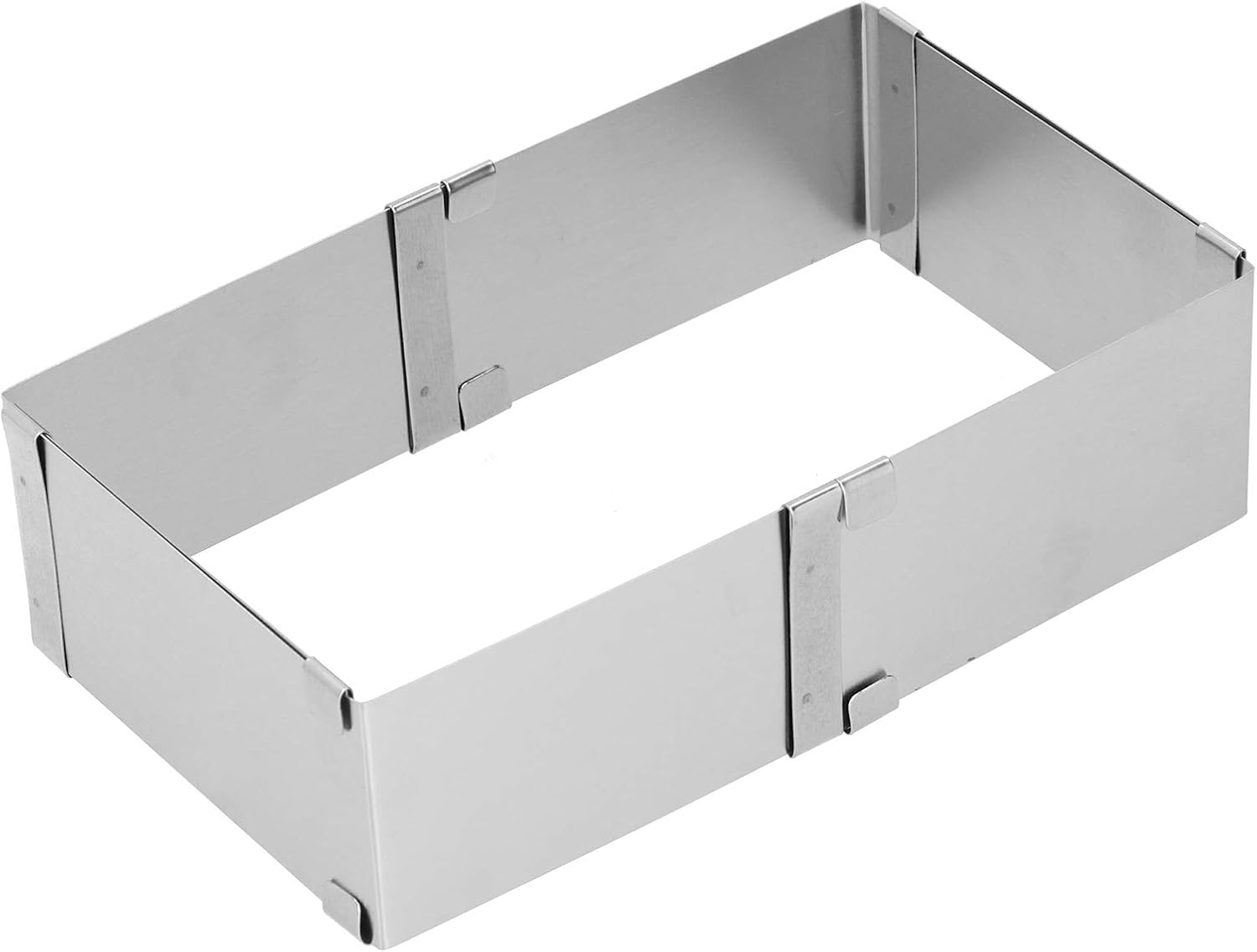 Verstellbarer Mousse-ring Aus Edelstahl Für Gebäck