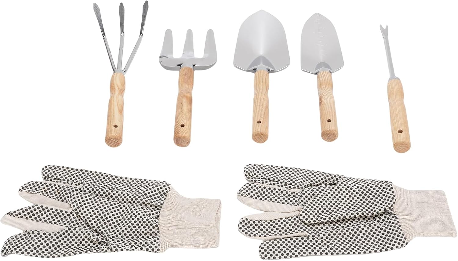 Gartengeräte-set Aus Edelstahl Mit Ergonomischen Griffen