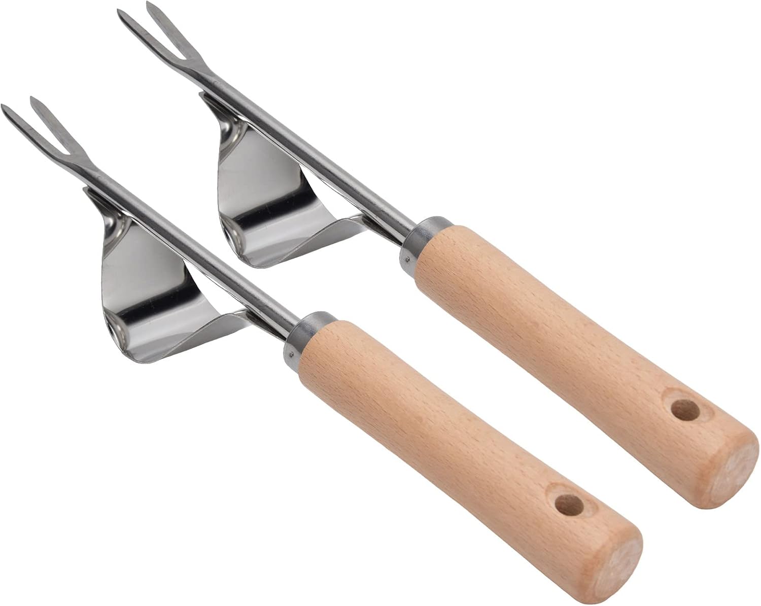 Handheld-gartenjäter, Edelstahlgabel
