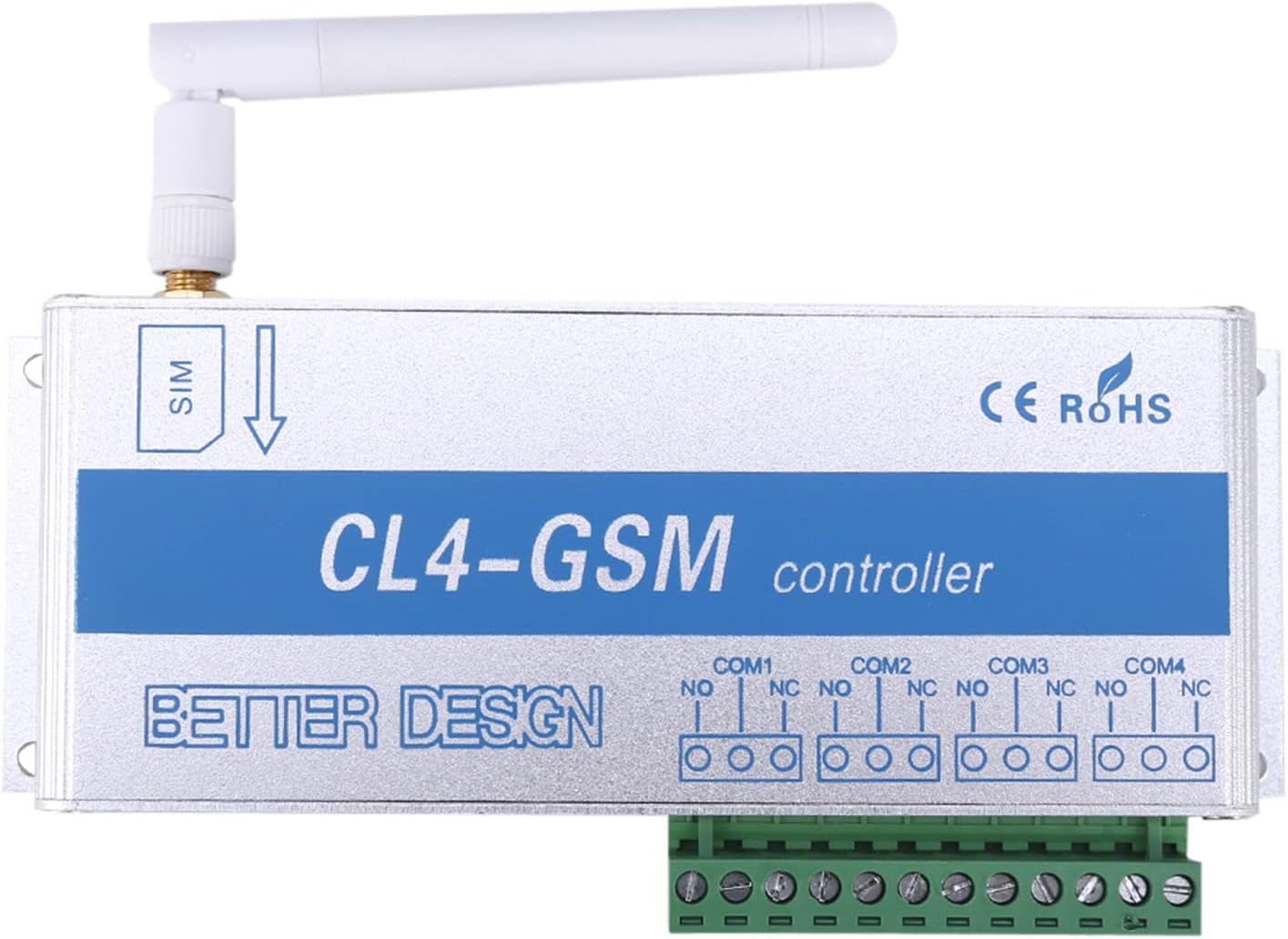 Fernbedienung Per Gsm/sms-anruf, Mit Aluminiumgehäuse