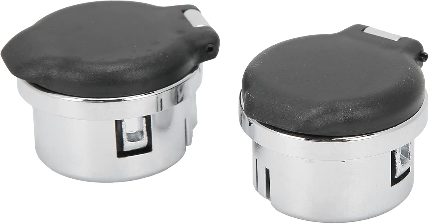 2er-set Oem Abs-abdeckungen Für Steckdosen Im Armaturenbrett 20983936 – Einfache Montage – Ersatz Für Die Steckdose In Der Mittelkonsole Von Cts V Silverado Tahoe Yukon