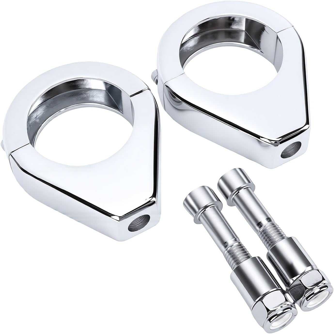 39-mm-motorrad-blinkerverlegungshalterung, Gabelklemmen