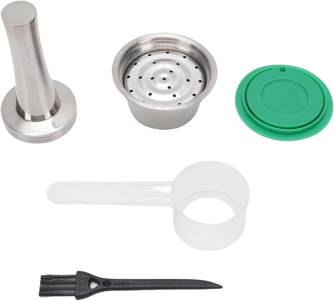 Kaffeekapsel Aus Edelstahl Mit Tamper-set