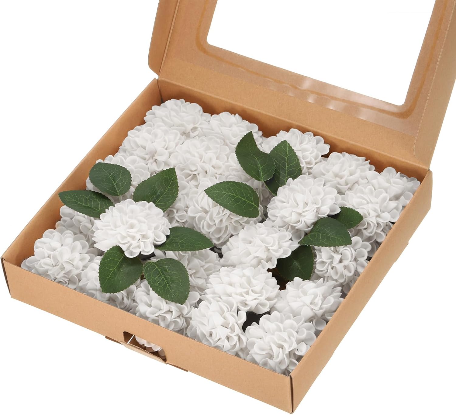 Set Mit 25 Künstlichen Blütenköpfen, 2,8 X 9,3 Zoll