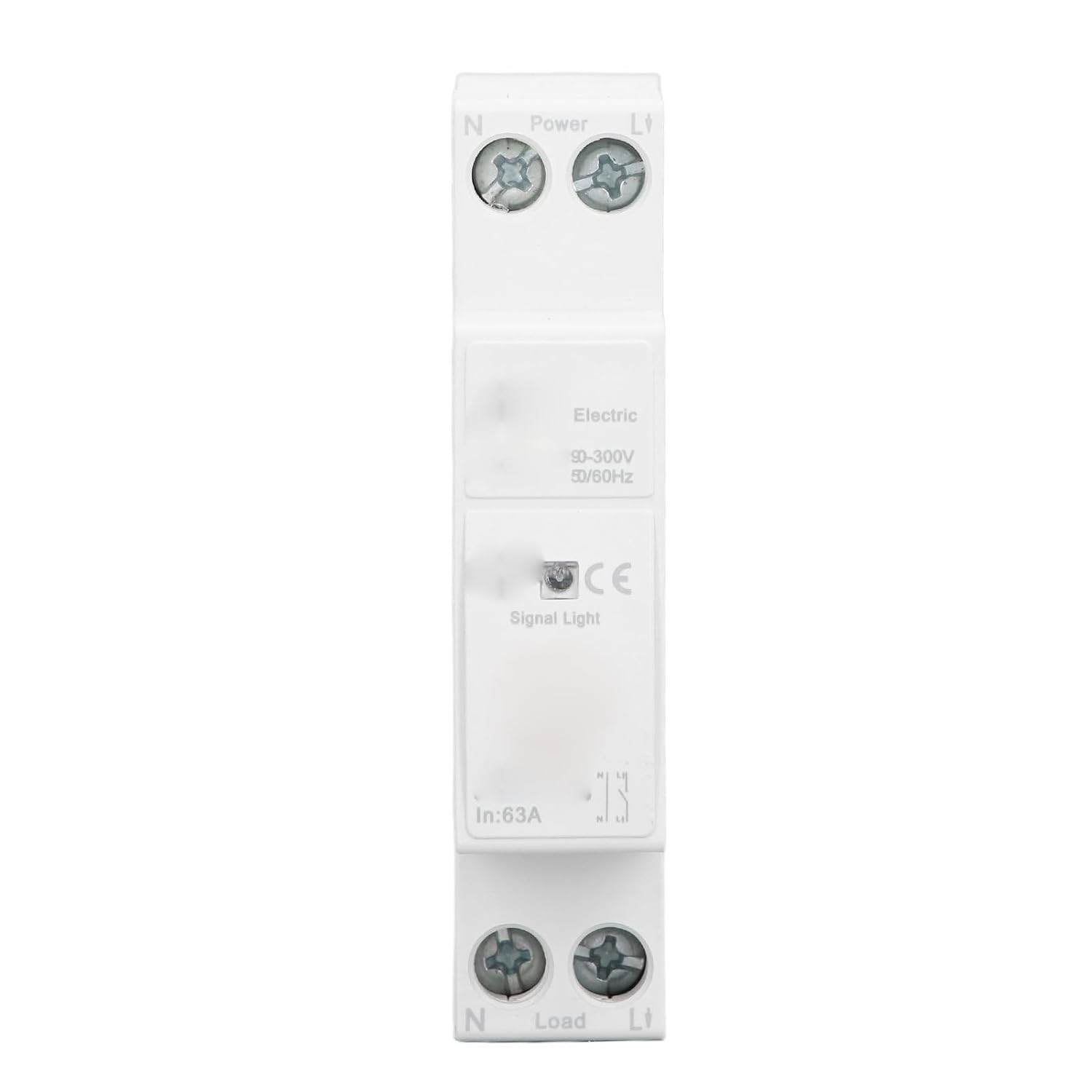 Intelligenter Wlan-leistungsschalter Mit Stromzähler, Ac90-300v Echtzeit-stromversorgung, Intelligenter Fehlerstromschutzschalter, Fernsteuerung Über 2p-app Für Energiemanagement (63a)