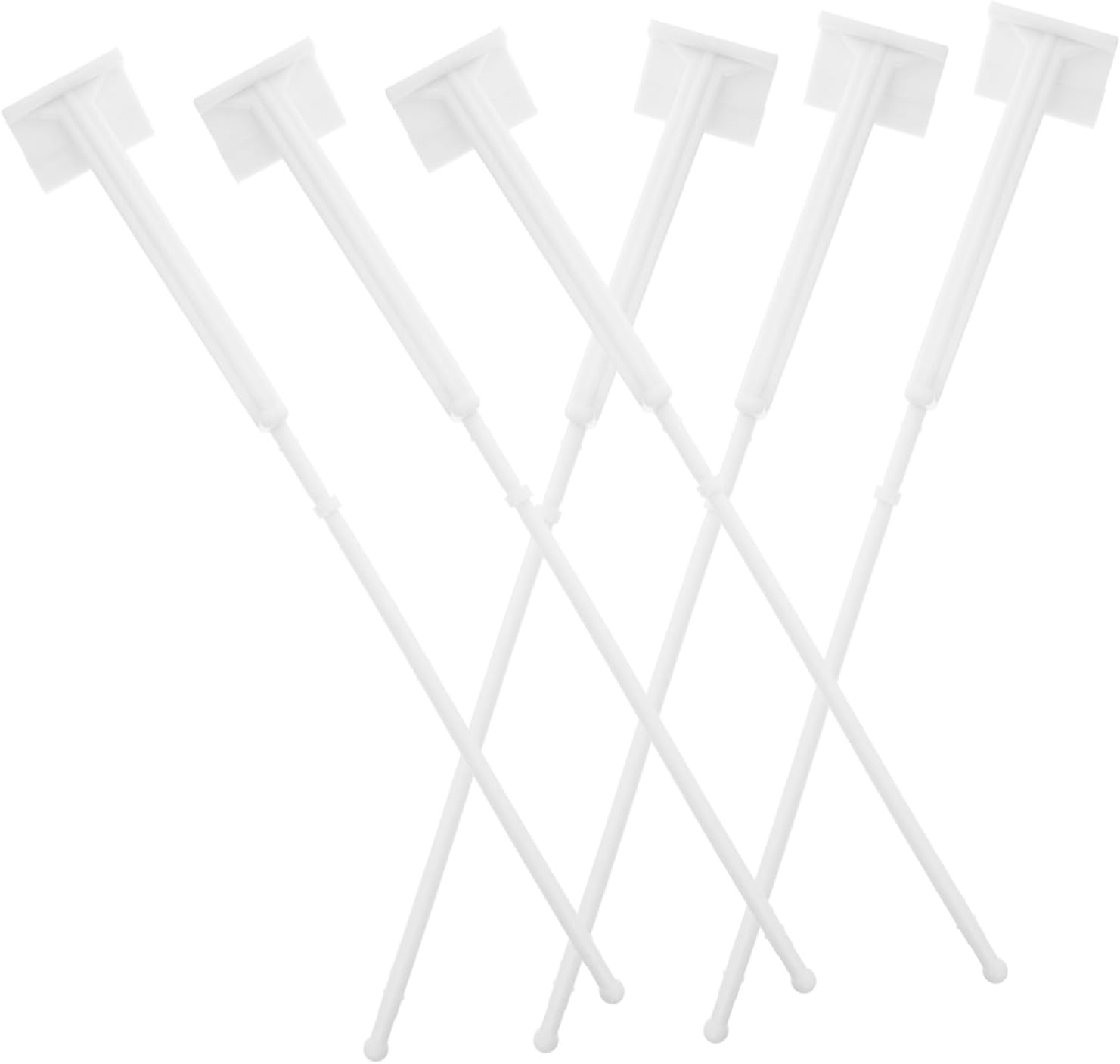 6-teiliger Autofenster-flaggenhalter, Clip-on-präsentationsständer Für Nationalflaggen, Fahrzeugzubehör Für Paraden