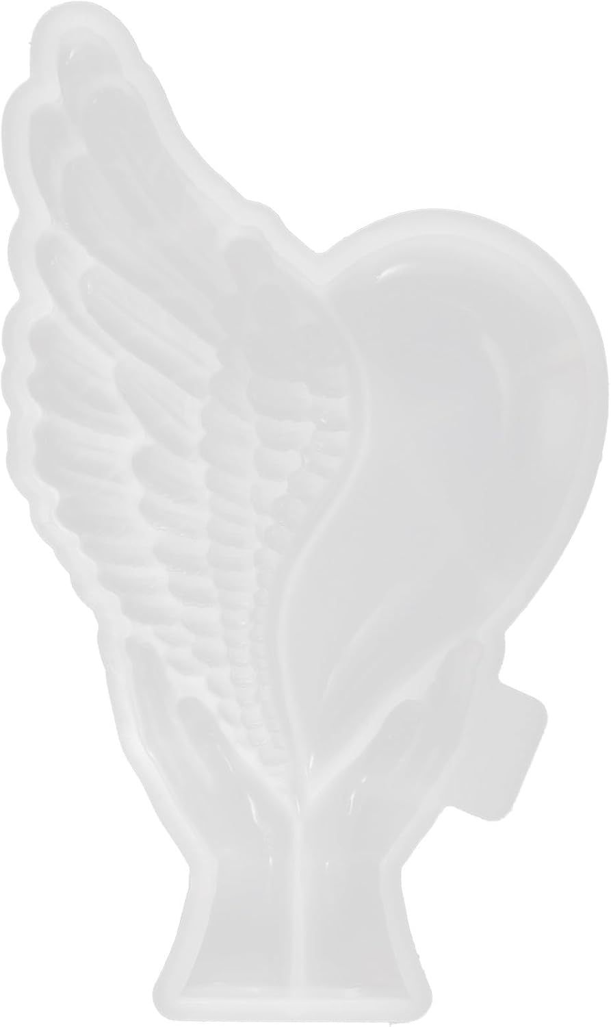 Flexible Und Robuste Epoxid-silikonform Für Herzförmige Und Handgefertigte Harzgeschenke, Filigrane Gussform Für Wanddekorationen