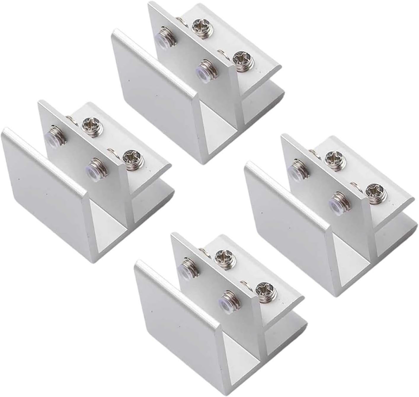 Verstellbare, Rutschfeste Glashalterung 6-12 Mm, 4er-set (8-12 Mm)