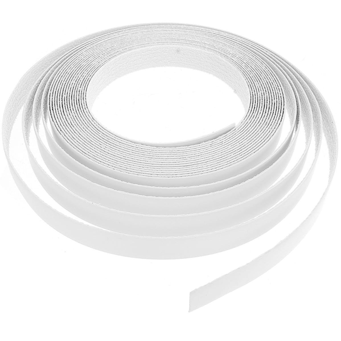 Selbstklebendes Pvc-kantenband 21 Cm X 10 M, Weiß, Schmelzkleber, Flexible Dekoration Für Holz- Und Metallkanten, Für Den Innenbereich