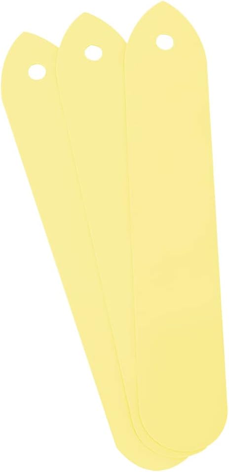 Pvc-pflanzenetiketten, Weiße Gartenstecker Oe 100, Saatgut Für Blumentöpfe, Anzuchtschalen, 12345 Stück (gelb)