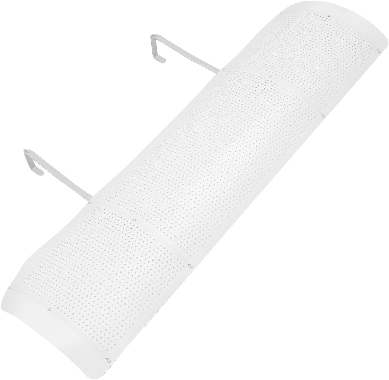 Klimaanlagen-deflektor, 1 Set, Edelstahl, Abs, Pp, Weiß
