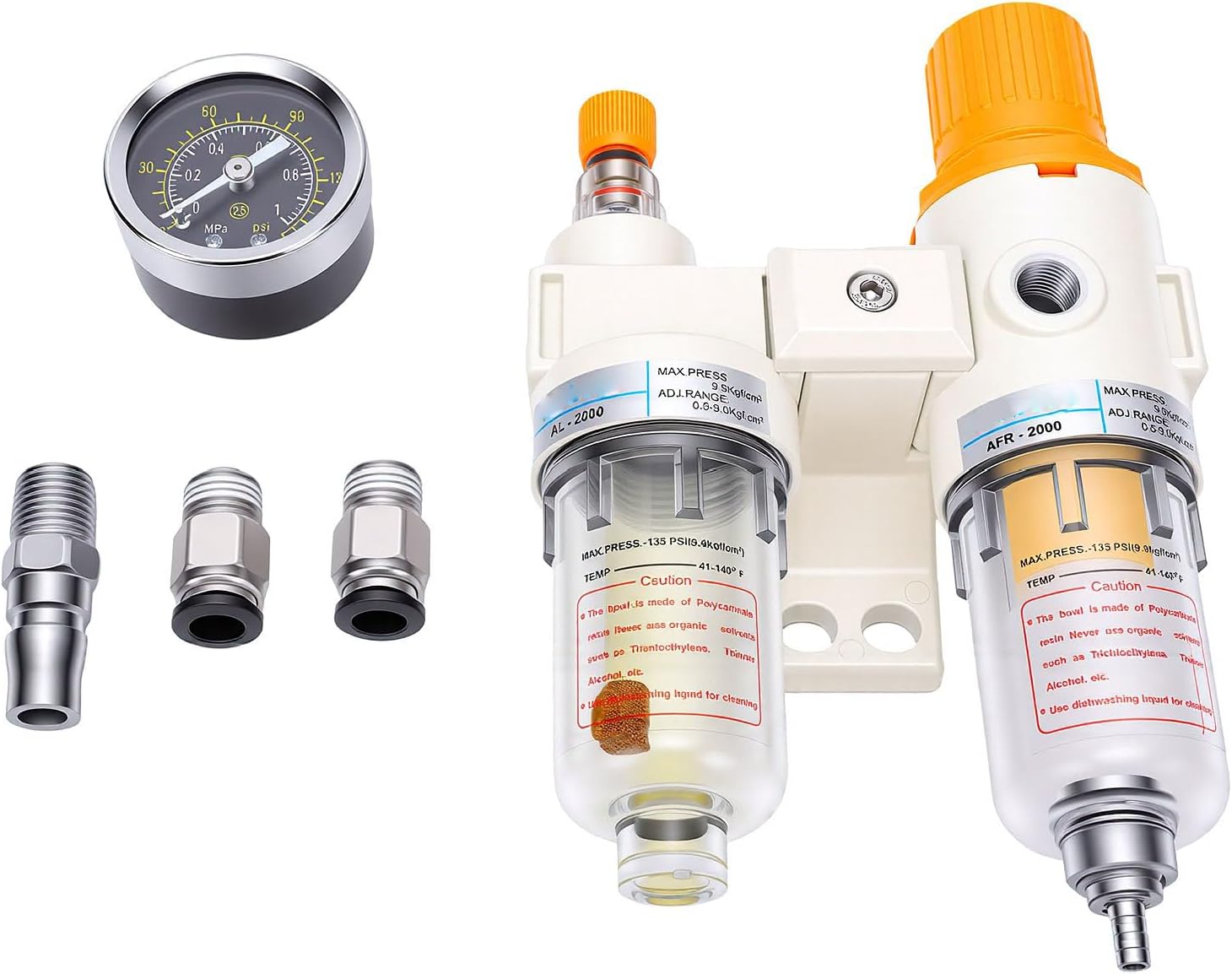 3-in-1-reifenmontiermaschine Mit Wasser- Und Ölabscheider (8 Mpa)
