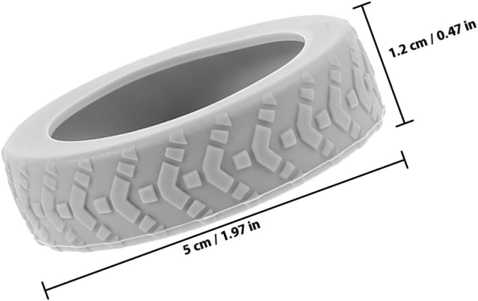 Stück Silikon-kofferradüberzüge, Geräuschdämpfende Kofferradüberzüge, Einfache Montage Und Demontage Für 5-6 Cm Rollen Und Stühle