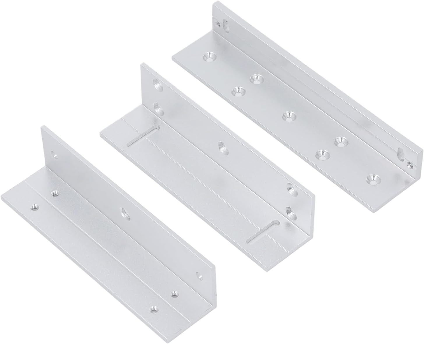 Elektromagnetisches Türschloss, Zl-halterungsset, 180 Kg Haltekraft, Zl-halterung Aus Aluminiumlegierung Für Innentüren, 168 Mm Elektromagnetisches Türschloss-set