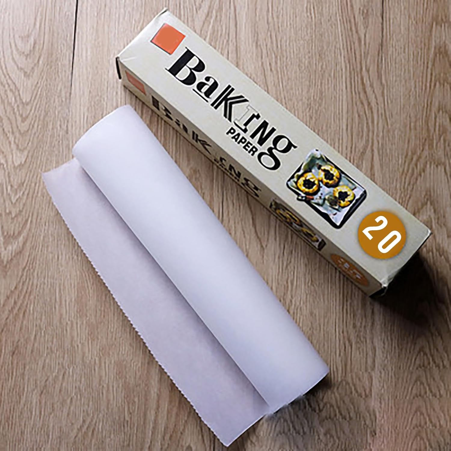 Antihaft-backpapier, Lebensmittelechtes Silikonölpapier, Hitzebeständig Bis 220 °c, Vielseitig Einsetzbar Zum Grillen Und Kochen