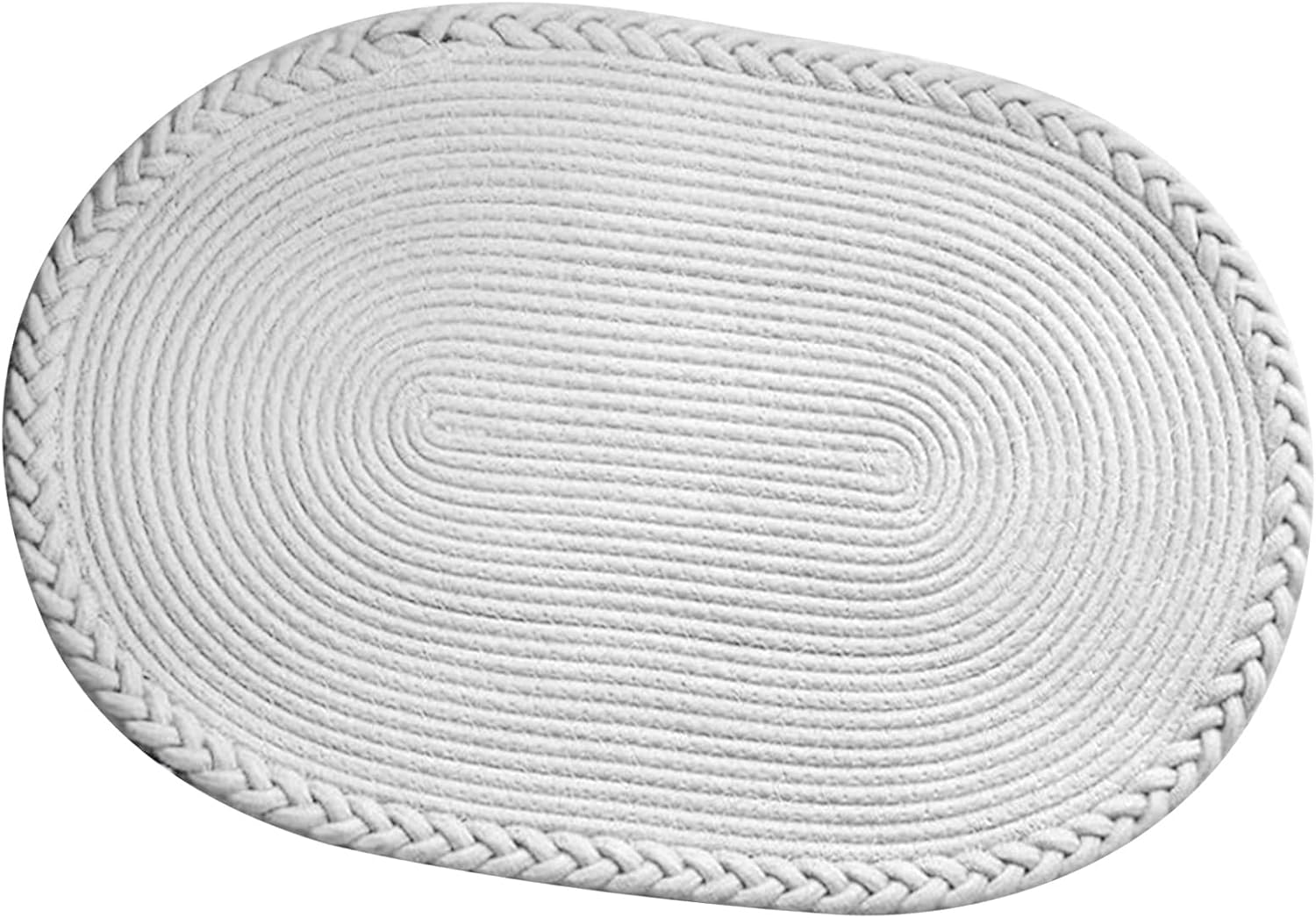 Handgewebter, Einfarbiger Schlafzimmerteppich, Weiche Textur, Wohnzimmerteppich Aus Polyester, Faltbare Bodenmatte Für Die Heimdekoration