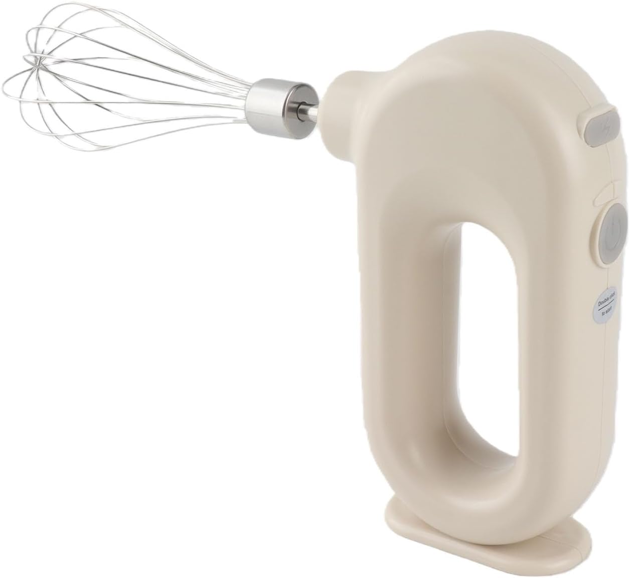 Kabelloser Elektrischer Mixer, Usb-wiederaufladbarer Schneebesen (weiss)