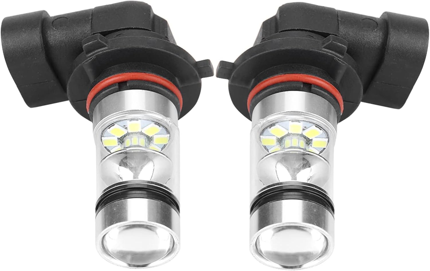 Weiße Led-scheinwerferlampen 9006 Hb4, 100 W, 6000 K, Frontscheinwerfer, 2 Stück