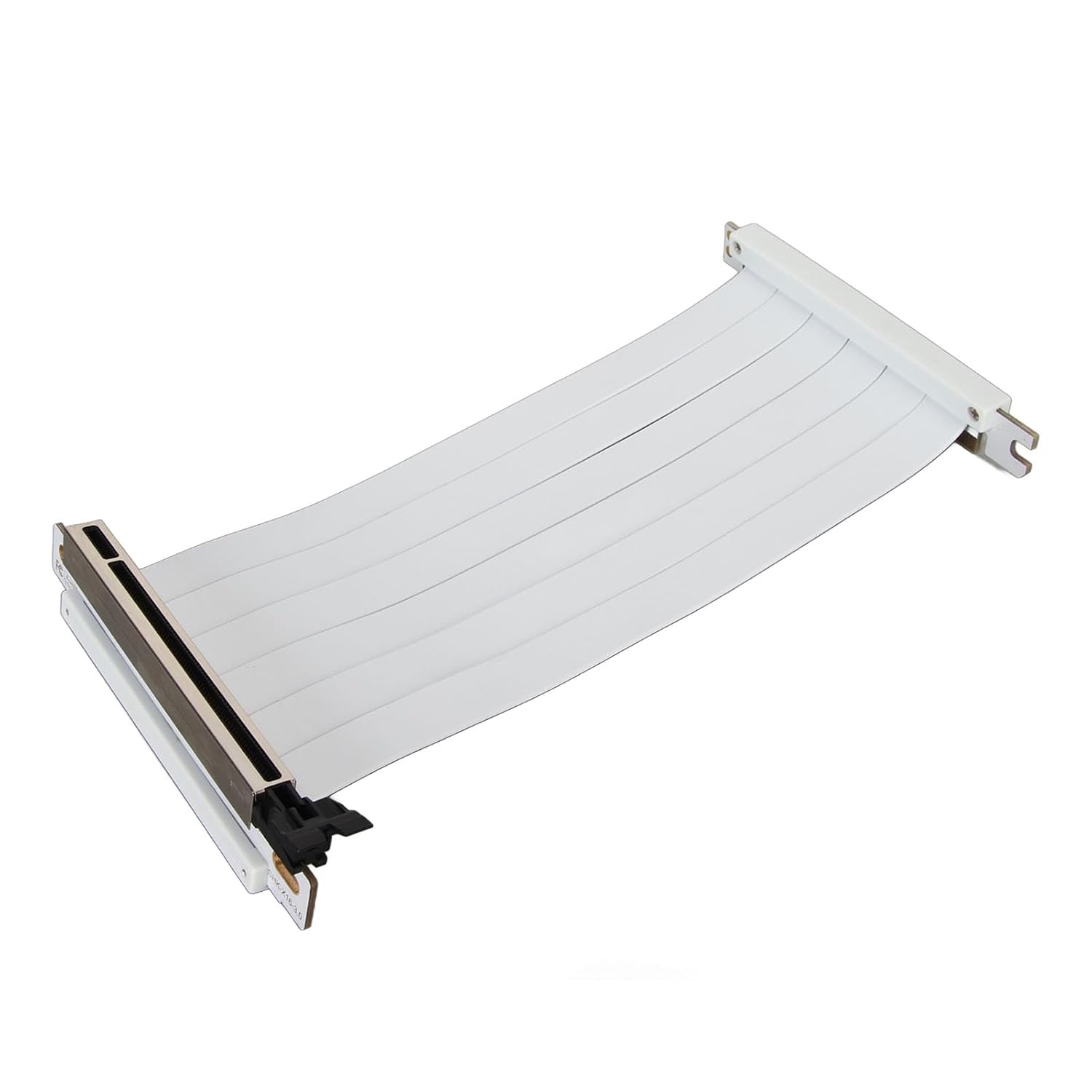 Pcie 3.0 X16 Riser-kabel 70cm Weiß 180 Grad (70cm)